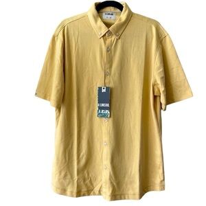 Linksoul button down short sleeves size L